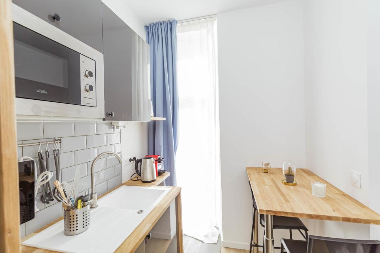 Nice 23 M Bright And Renovated Courtyard Side Париж Екстериор снимка